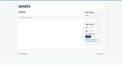 Desktop Screenshot of mawn.net
